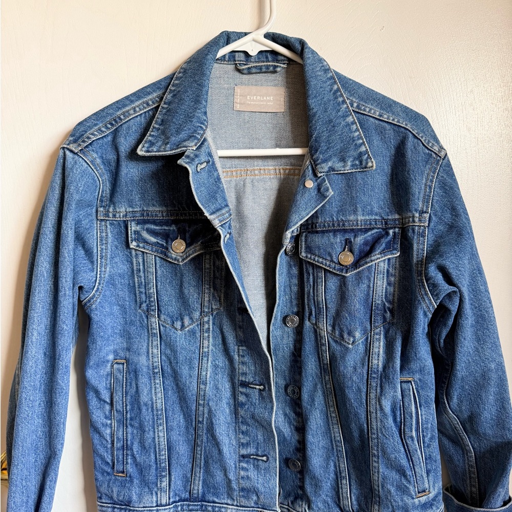 Everlane Classic Blue Denim Jacket